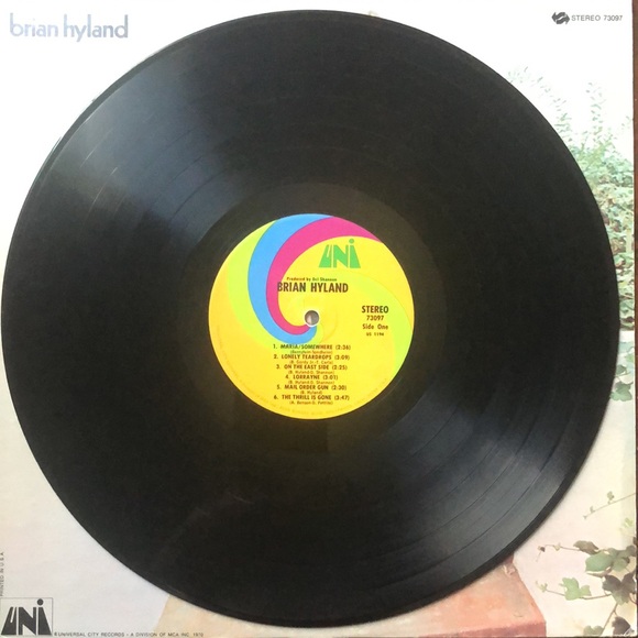 Brian Hyland Vinyl Lp '70 - Picture 3 of 7